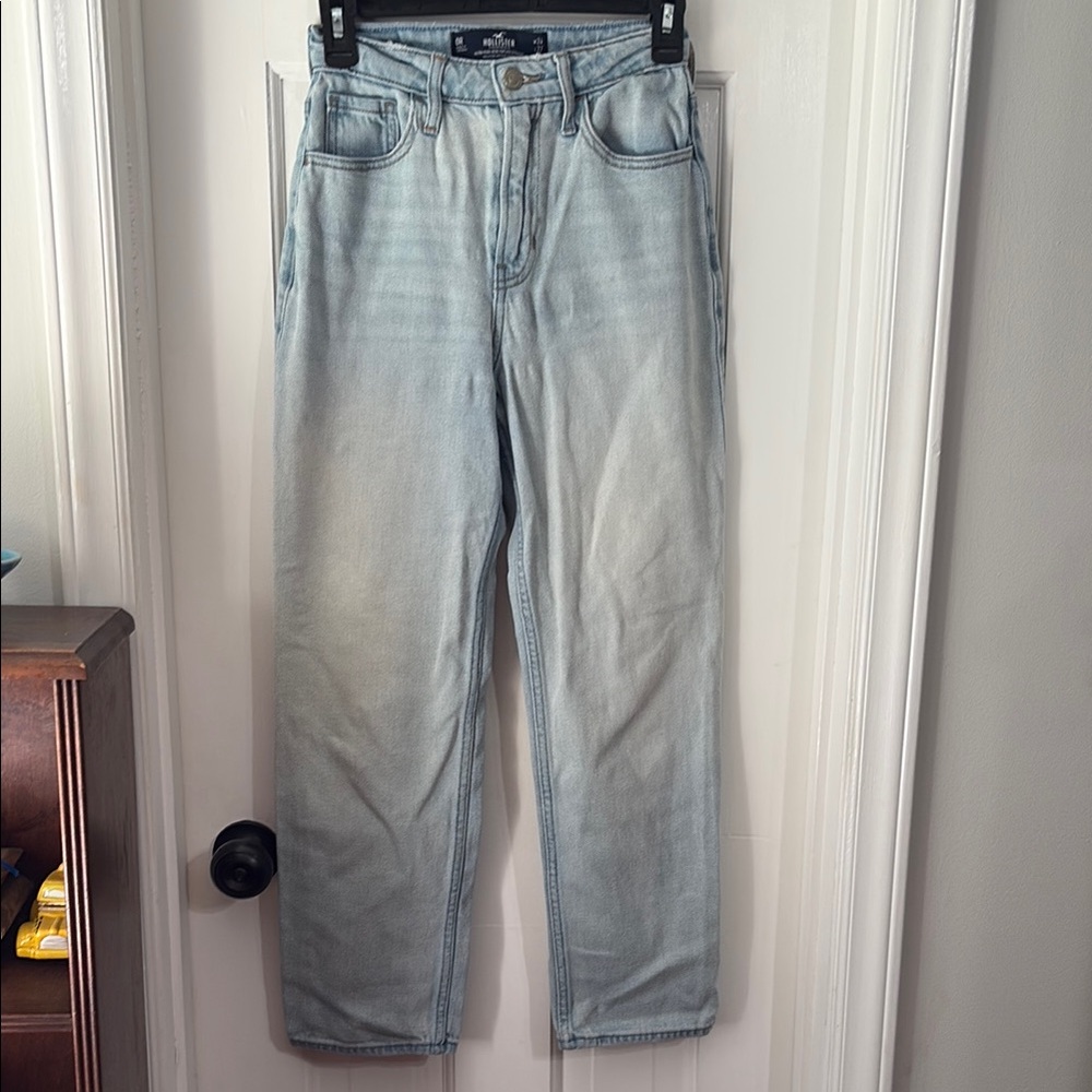 Hollister Women Light  Blue Jeans